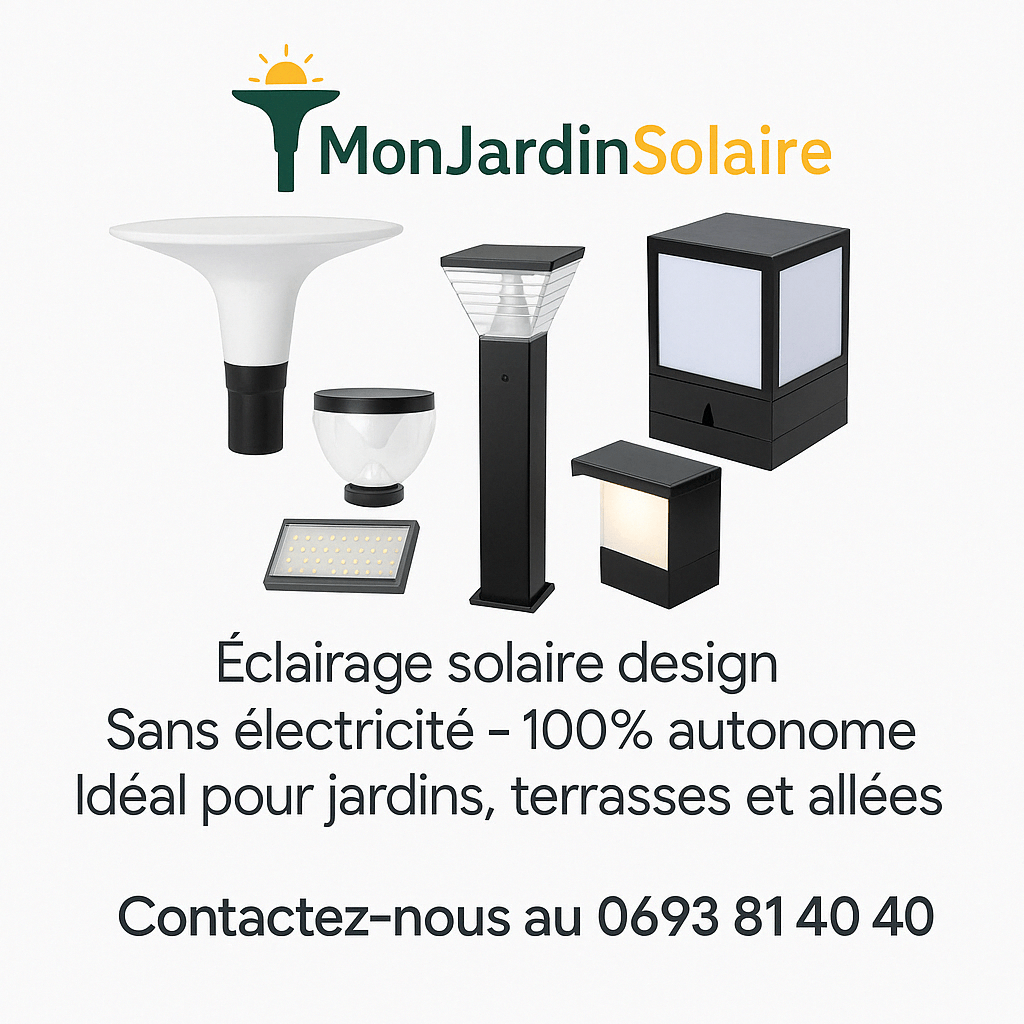 Guide visuel Mon Jardin Solaire â Choisir la meilleure borne solaire selon lâusage et lâexposition de son jardin